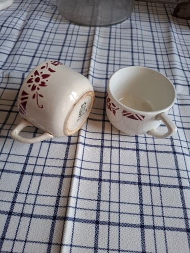 Tasses café sarreguemines - a,