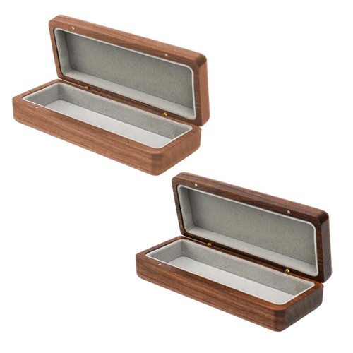 Boîte lunettes bois - boîte, à