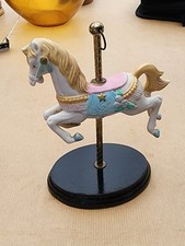 Cheval manège résine vintage