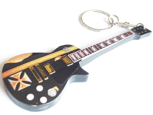 Porte clef bois forme - clef, en