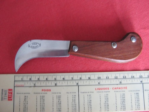 Couteau pliant serpette - couteau,