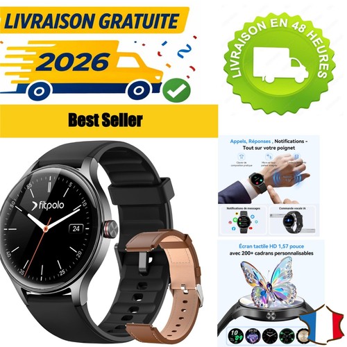 Montre connectée fitpolo - montre,