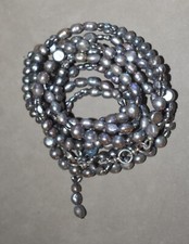 Collier sautoir NATURE en perles de culture d'eau douce