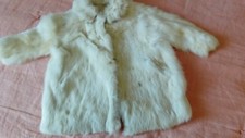 Manteau fourrure de lapin - de,