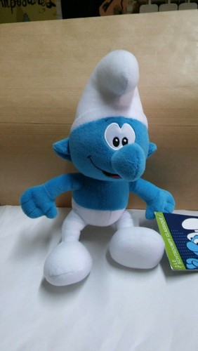 Peluche schtroumpf classique - peluche,