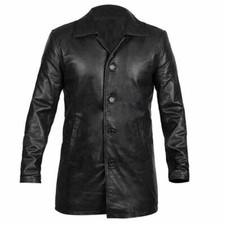 Manteau homme noir style