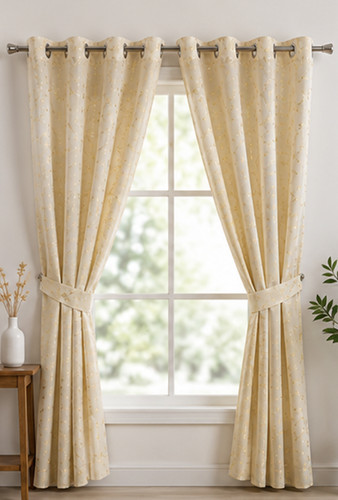 Rideaux crème tissu - rideaux, en
