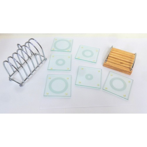 Lot porte toasts chrome 6 - lot,
