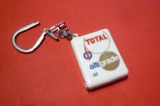 porte clef TOTAL Altigrade GT un mètre déroulant fonctionnel annees 60 32x42 mm