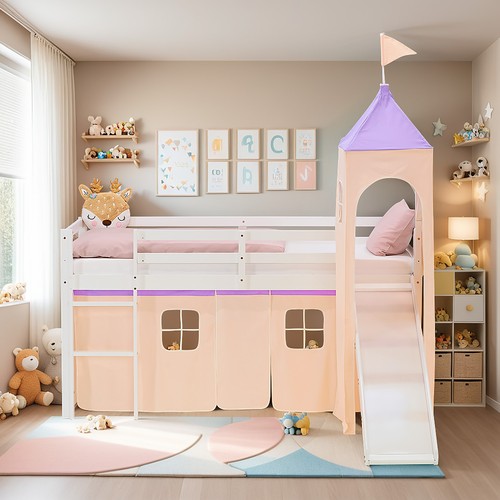 Lit mezzanine enfant 90x200 - lit,