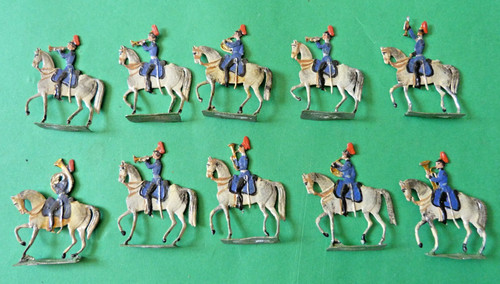 Plats étain zinnfiguren - d'étain,