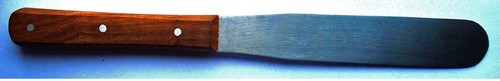 Spatule inox pour epilation - spatule,