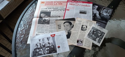 Marcel cerdan presse - marcel,