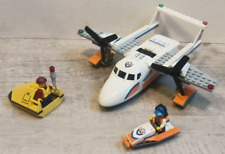 lot LEGO 60164 l'Hydravion de Secours en Mer avec Bateau de Sauvetage 2 figurine