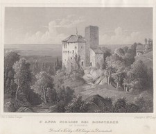 Rorschach Bodensee Original Table en Acier Long 1852