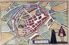 Reproduction plan ancien de Chimay 1581
