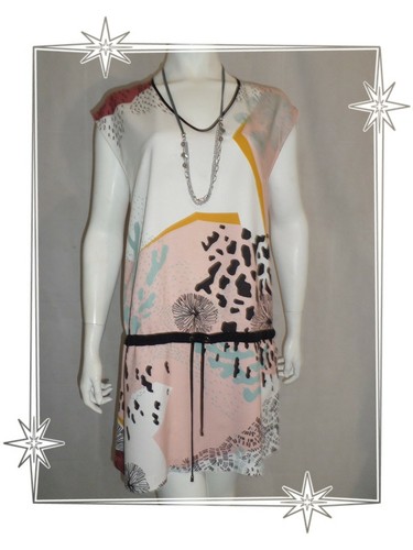 Robe fantaisie droite - a,