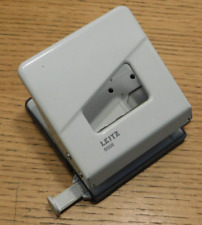 perforateur TROUEUSE blanche de CLASSEUR leitz 5008 perforatrice BUREAU germany