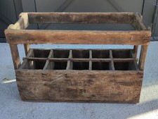 Ancien Casier Bois Caisse à