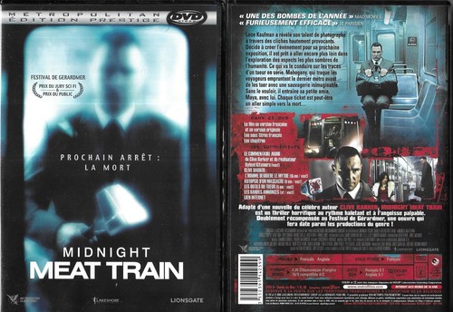 Dvd midnight meat train avec - dvd,