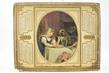 Calendrier Chromolithographie