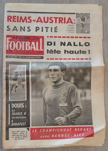 Journal 1962 france - journal, football