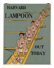 Affiche d'aviron vintage art