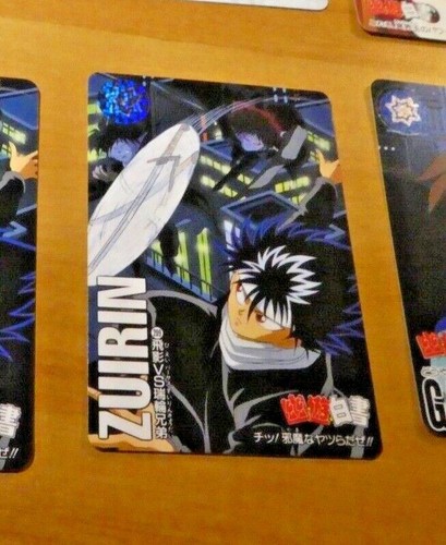 Yuyu hakusho vending carddass - yuyu,