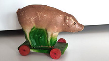 Ancien jouet rare cochon à
