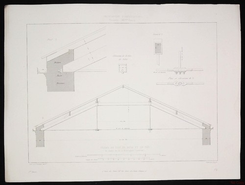 Gravure architecture chemin - gravure,