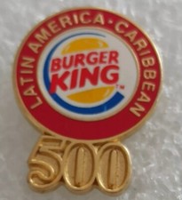 Pins Burger King. Latin America Caribbean