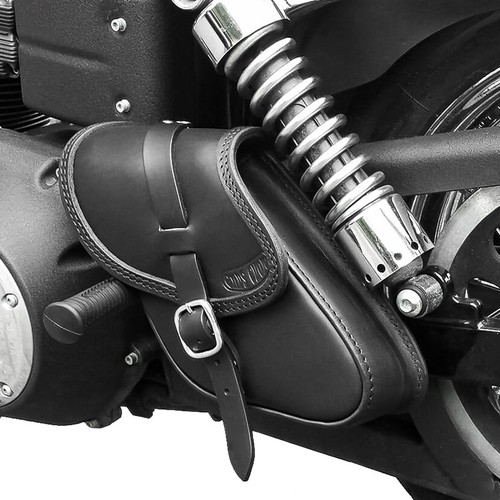 Sacoche moto cuir sac - de, en
