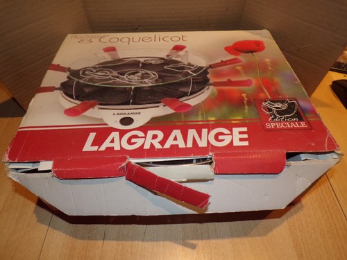 Appareil raclette lagrange - à,