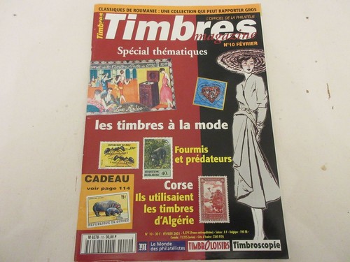 Timbres magazine 2001 - 10, 02.2001