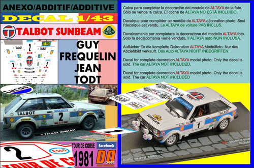 Anexo decal talbot - anexo,