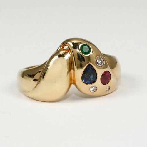 Bague 585 carats avec - 585, 14