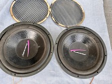 Pair audiobahn subwoofer - pair,