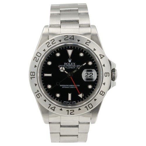 Rolex explorer black dial - explorer, ii