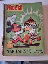 LE JOURNAL DE MICKEY Album relié N° 5 Année 1954
