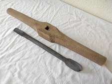 Ancien outil à bois, Tarière, Gouge 28mm pour Menuisier, Charpentier