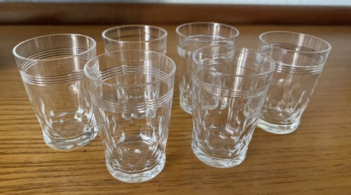 Suite six verres liqueur - six, à