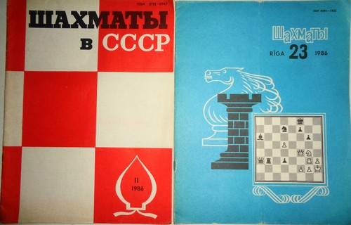 Revues échecs russes - d’échecs,