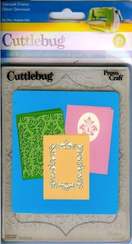Cuttlebug cut emboss - &,