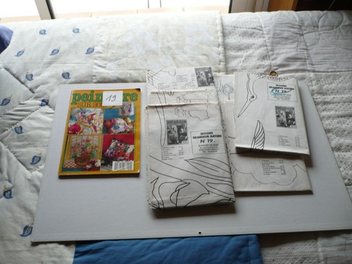 Livre peinture sur soie - livre,