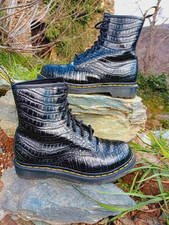 Dr. Martens Cuir Wild Croc Effet Croco 38