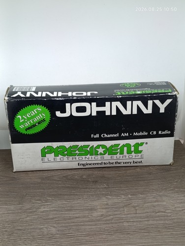 Rare président johnny - cb, fm