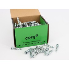 Boîte de 200 chevilles métalliques Placo à expansion avec vis de 4x32 mm