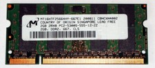2 GB DDR2 RAM 200-pin SO-DIMM