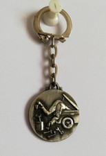 Porte clés métal L.BICHET années 60/70: GARAGE DES ENTREPOTS  /  SAINT - OUEN