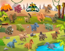 Natoons dinosaures personnages - natoons,